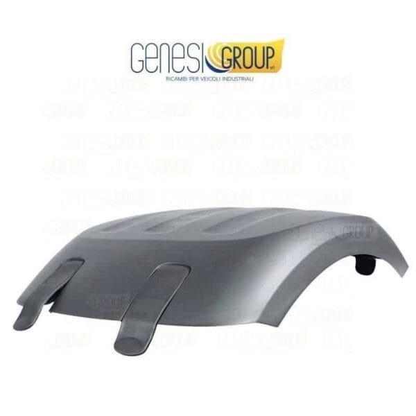 Calotta parafango posteriore semipiatta dx-sx completa di 4 cinghietti
