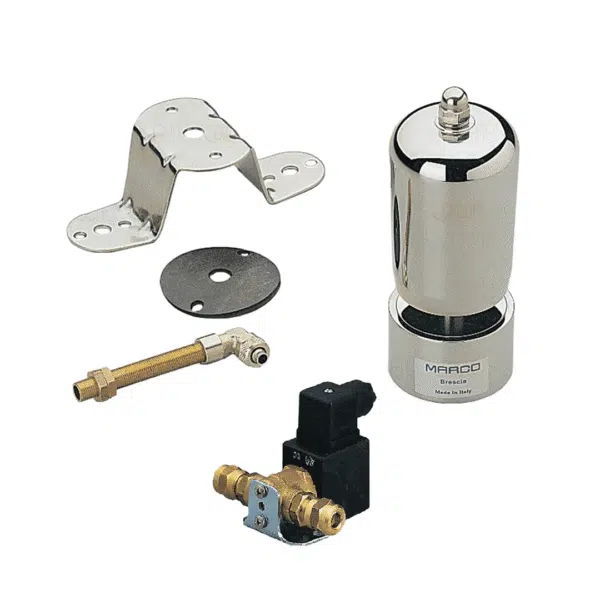 Fischio del treno TW1 completo di elettrovalvola – versione 12 V / 24 V