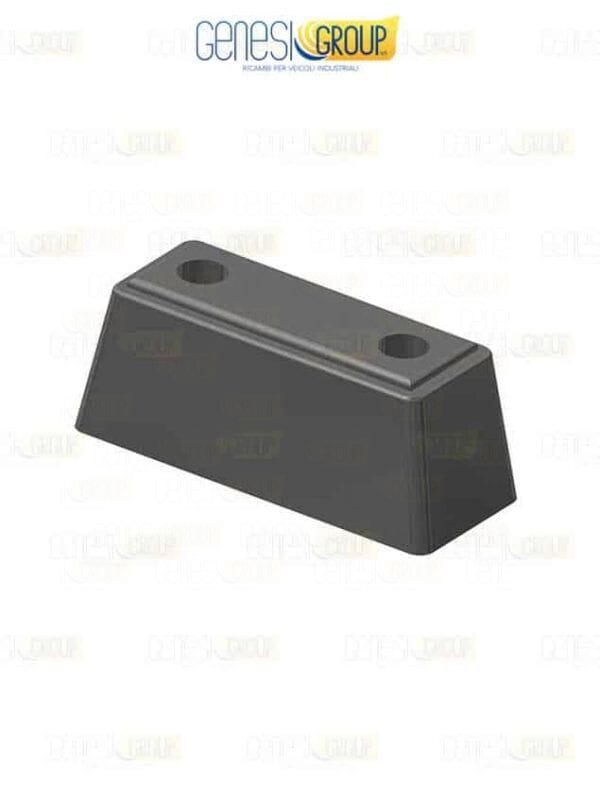Tampone paracolpi in gomma 150x60x60