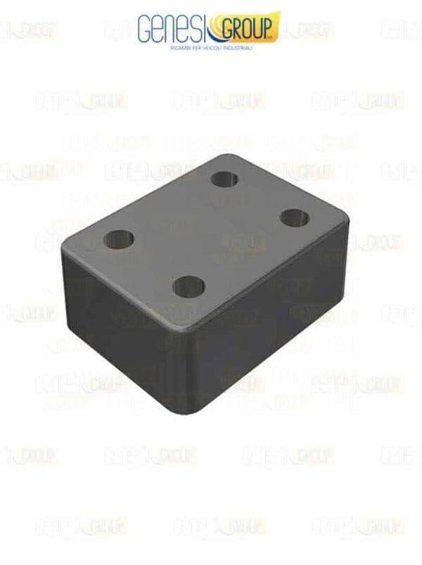 Tampone paracolpi in gomma 200x150x80