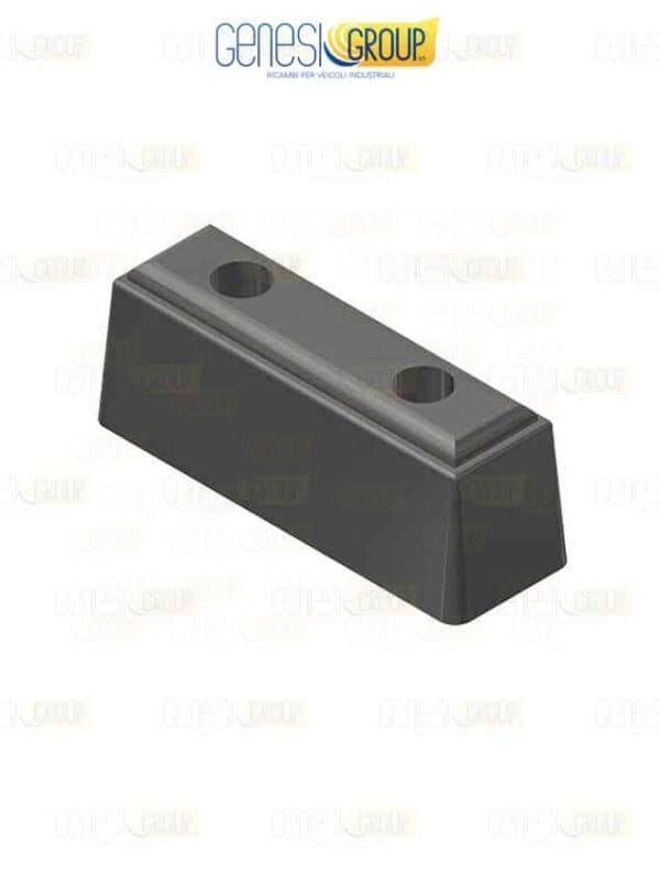 Tampone paracolpi in gomma 250x85x90