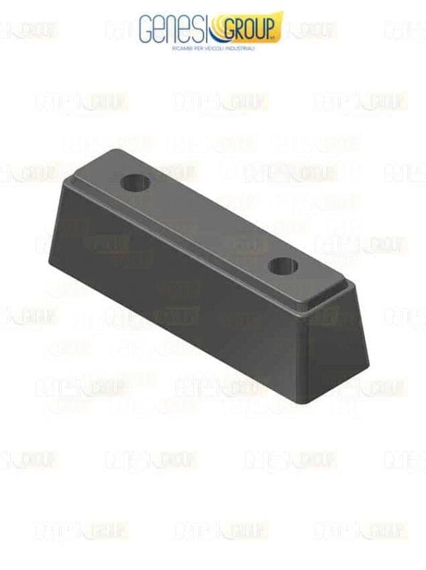 Tampone paracolpi in gomma 350x100x105