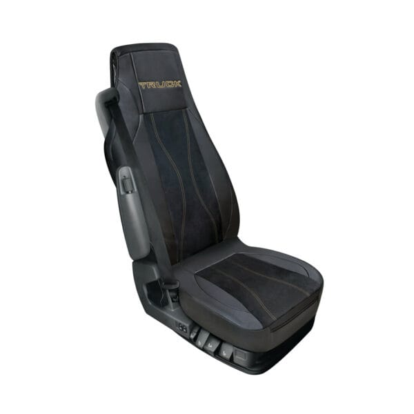 Coprisedile luana, in skeentex per camion – nero/beige