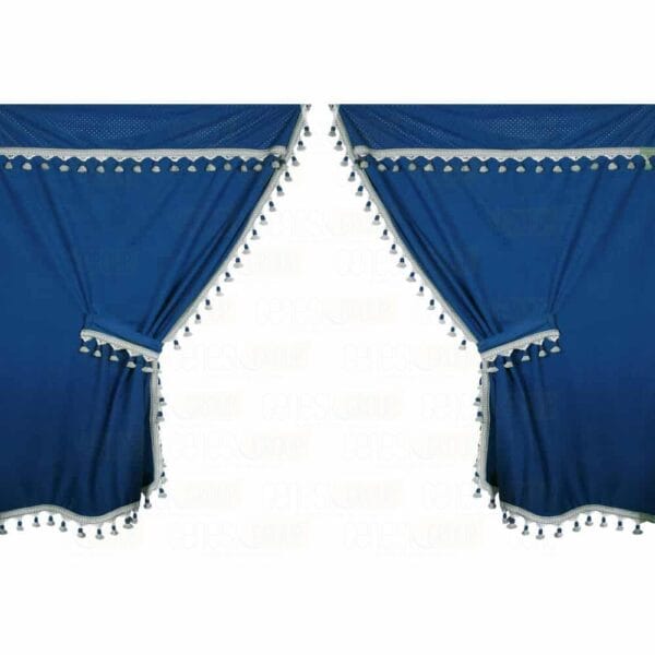 Premiere, set tende in microfibra per camion – blu