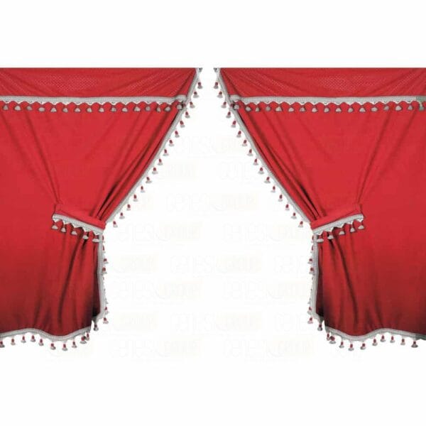 Premiere, set tende in microfibra per camion – rosso