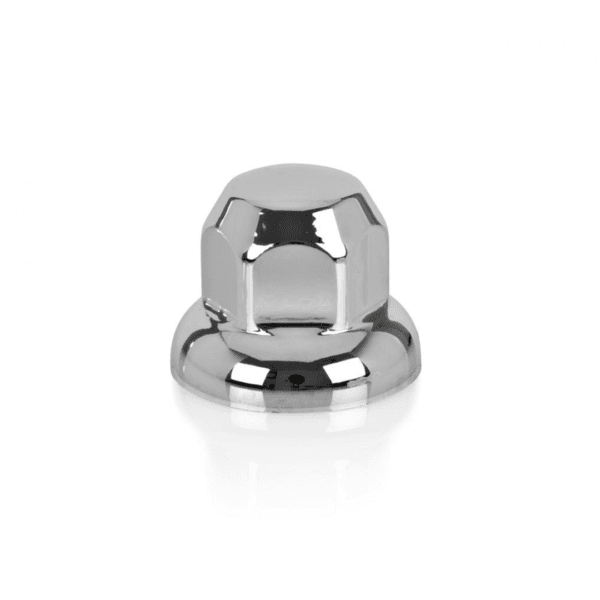 Copribullone con rondella larga in plastica cromata per bulloni da 32mm (confezione 20pz)