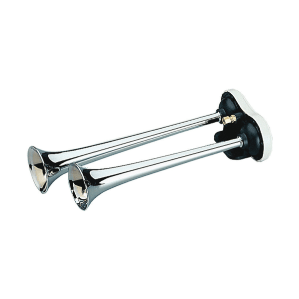 Tromba metallo cromato + elettrovalvola tp2/130 24v