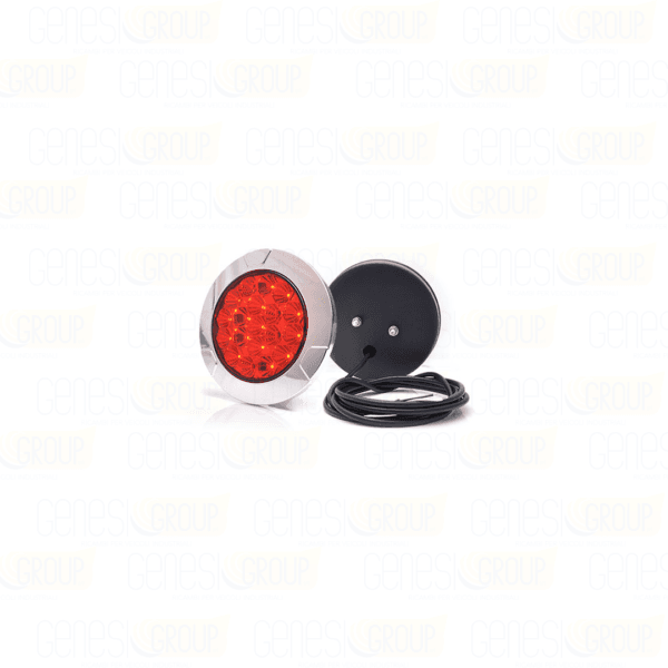Gruppo ottico posteriore a led rotondo 2 funzioni w141