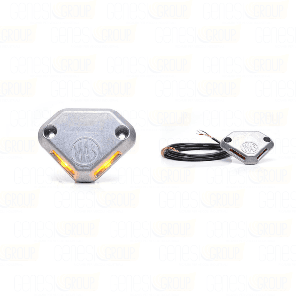 Fanale sponda idraulica a led w152 con intermittenza integrata