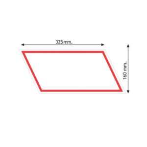 etichetta adesiva trasporto conto terzi, adesivo conto terzi rimorchio, contrassegno conto terzi motrice, etichetta identificazione veicolo trasporto merci, segnaletica trasporto conto terzi conforme normativa.