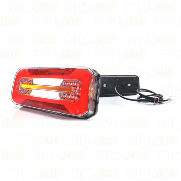 Gruppo ottico posteriore full led motrice destro – sinistro 12/24v freccia dinamica w185dd