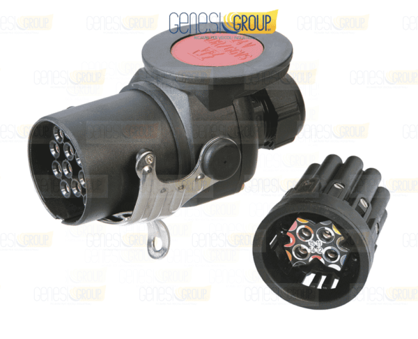 Spina  corrente 15p/24v (iso 12098 adr)