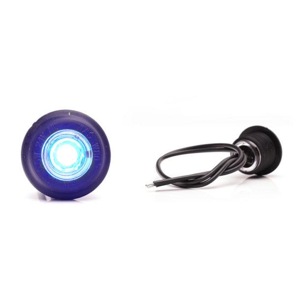 Fanalino ingombro colore blu 12v/24v