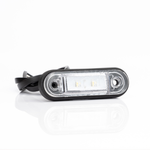 Fanalino ingombro da incasso 2 led bianco 12/24v