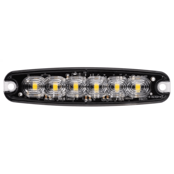 Luce stroboscopica a led 6x led slim lw0038-2