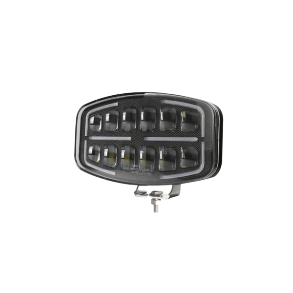 Faro led light lemur con posizione ambra / bianco – 4000 lumen fondo nero