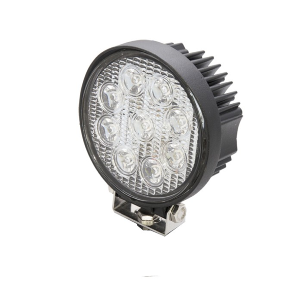 Faro led lavoro 9 led rotondo