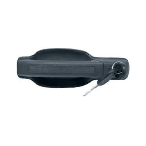 Maniglia sinistra con chiave per Iveco New Daily 1996, colore grigio scuro