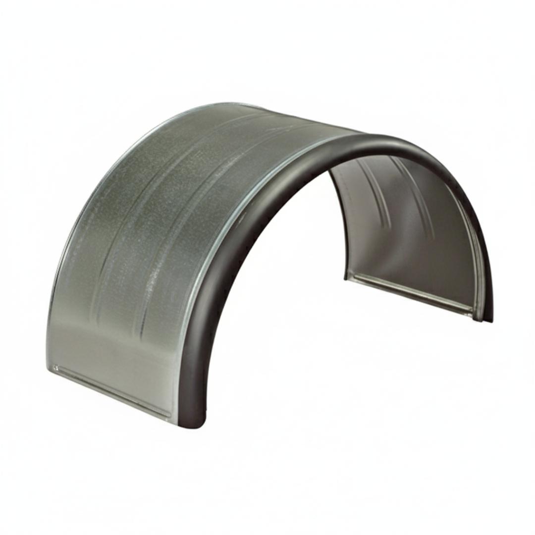 parafango zincato con bordino in gomma per cassonati parafango zincato con bordino in gomma per cassonati