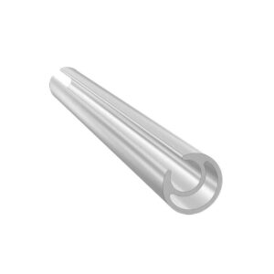 profilo alluminio veicoli industriali Ø 27 mm lunghezza 3 m