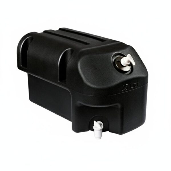 Serbatoio Acqua 25 L Co.Par IDRO in PE atossico con rubinetto laterale e portasapone