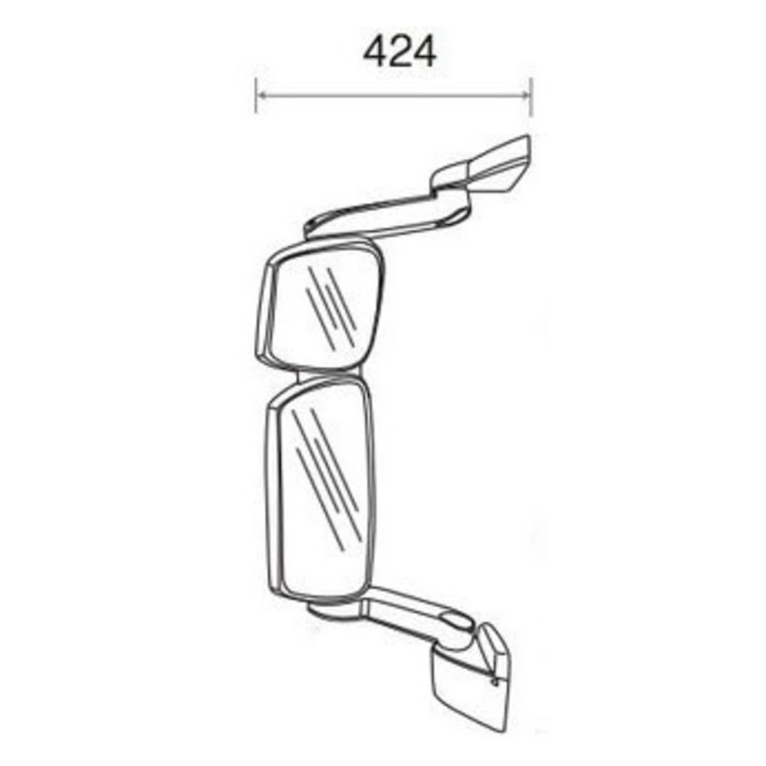 specchio-destro-braccio-medio-iveco-stralis-eurocargo specchio-destro-braccio-medio-iveco-stralis-eurocargo