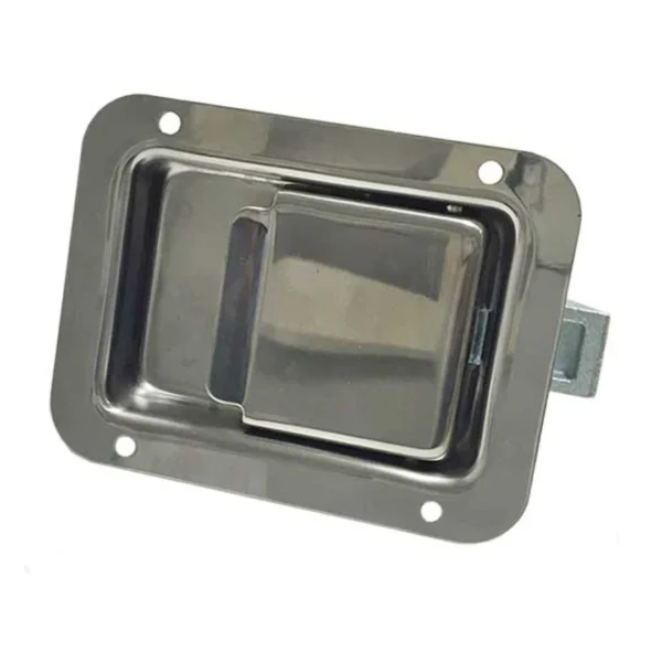 chiusura incassata in inox senza chiave e peno zincato